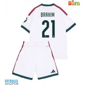 Billiga Real Madrid Brahim Diaz #21 Hemmatröja Barn 2026-27 Kortärmad (+ Korta byxor)